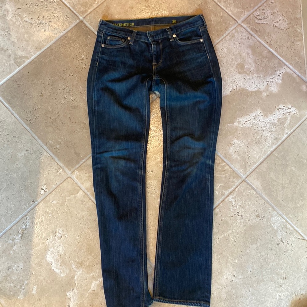 JCrew Size 26 Matchstick Jeans